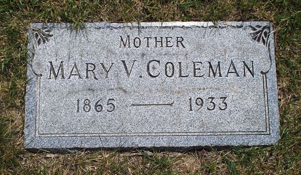 Mary V Coleman