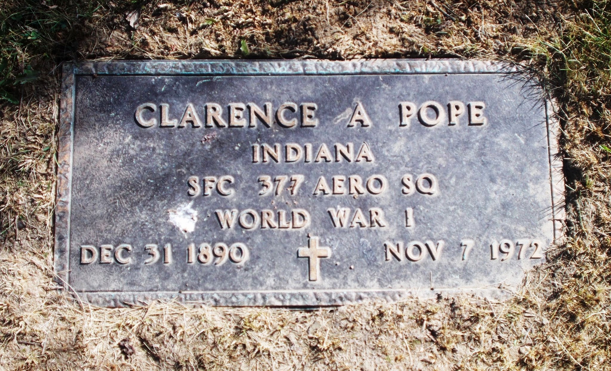 Clarence A Pope