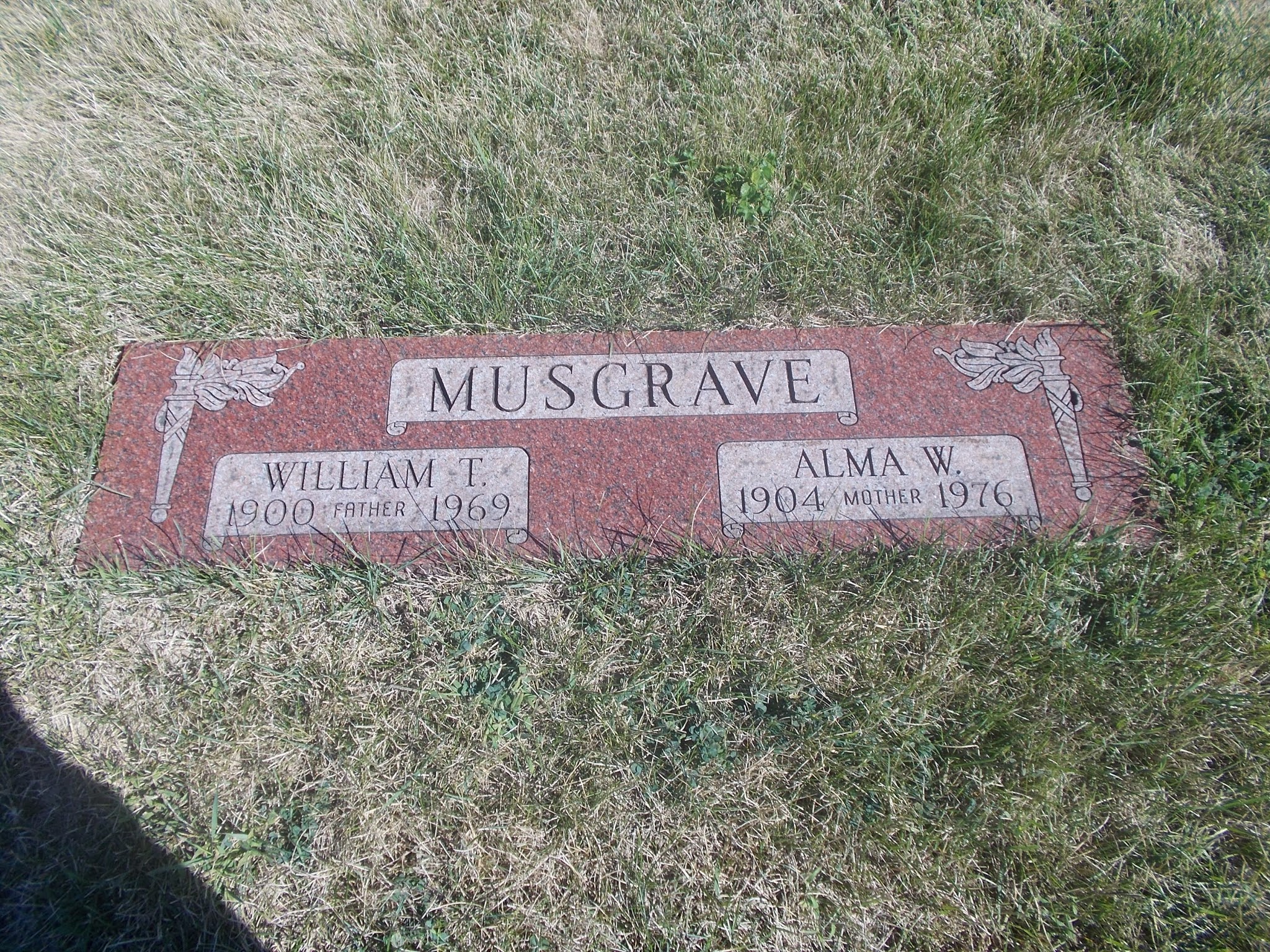Alma W Musgrave