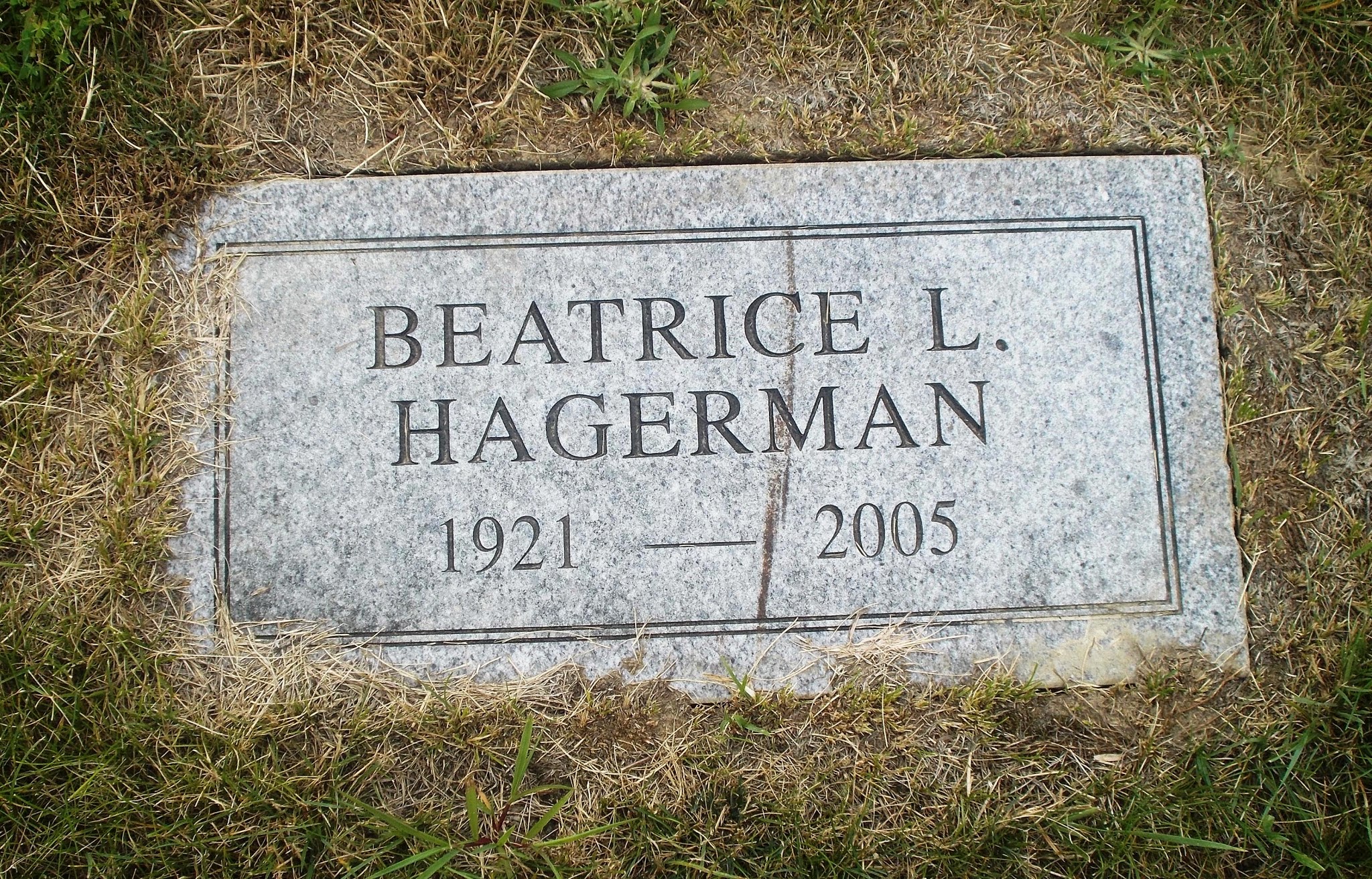 Beatrice L Hagerman