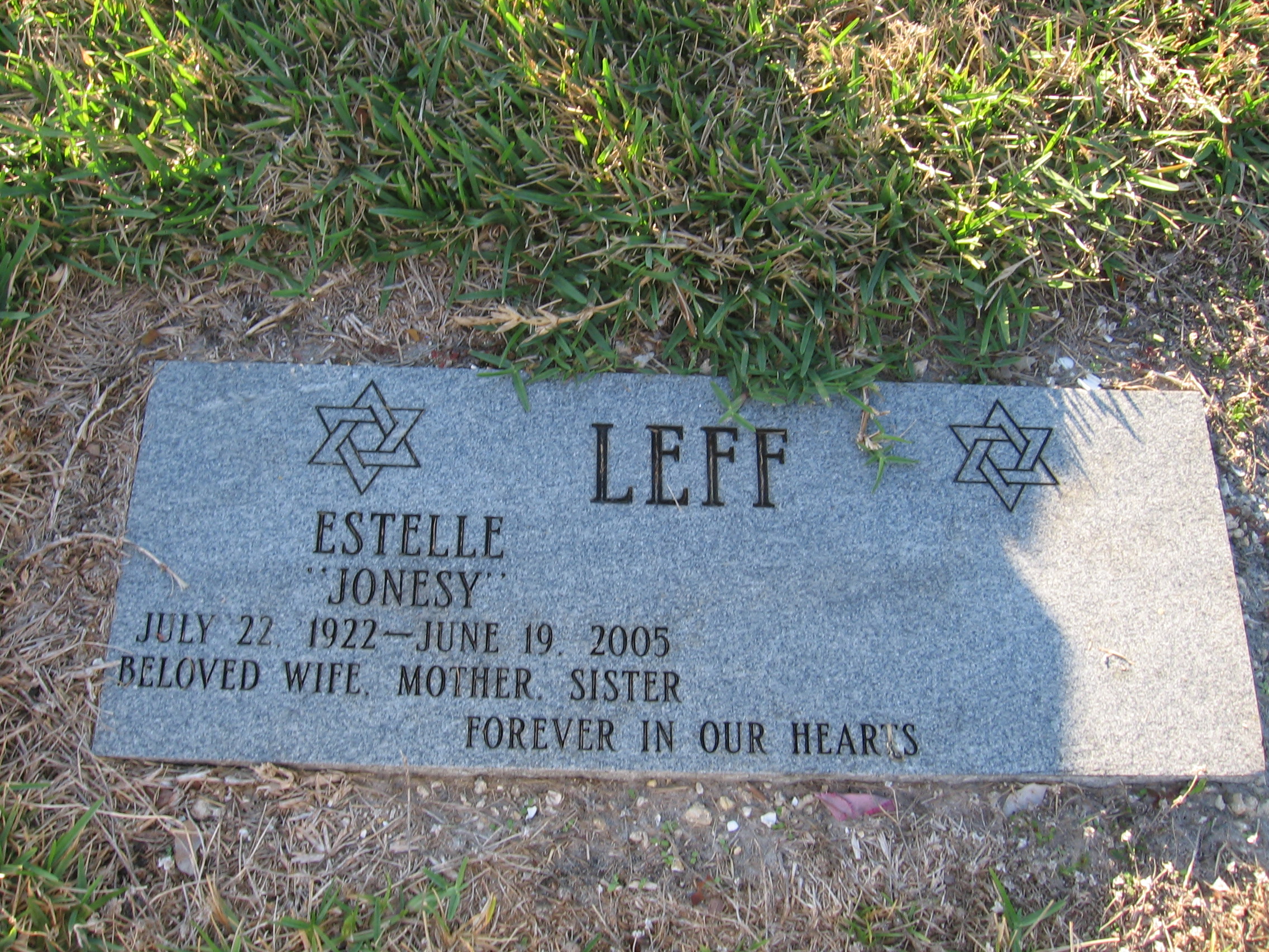 Estelle "Jonesy" Leff