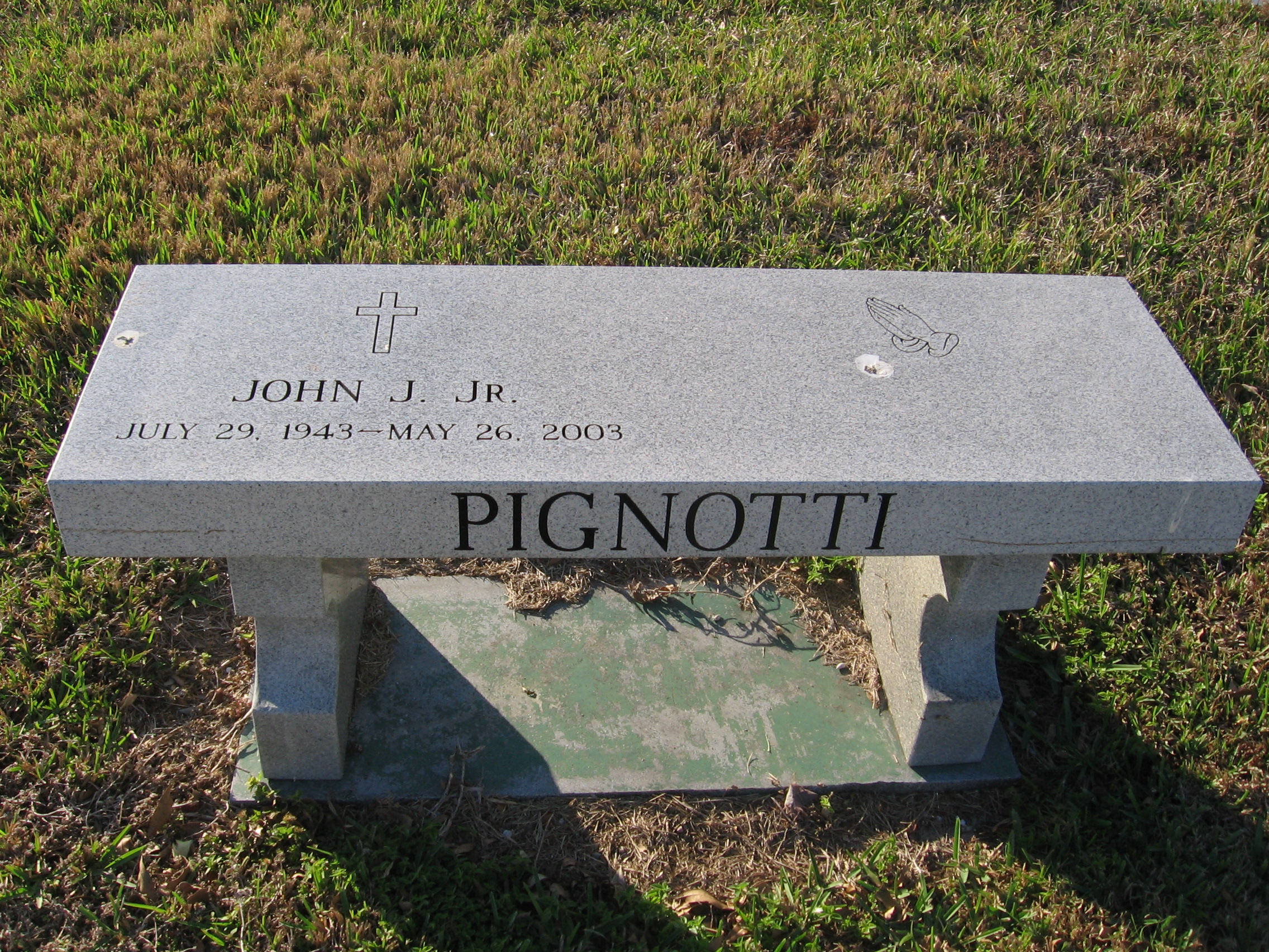 John J Pignotti, Jr