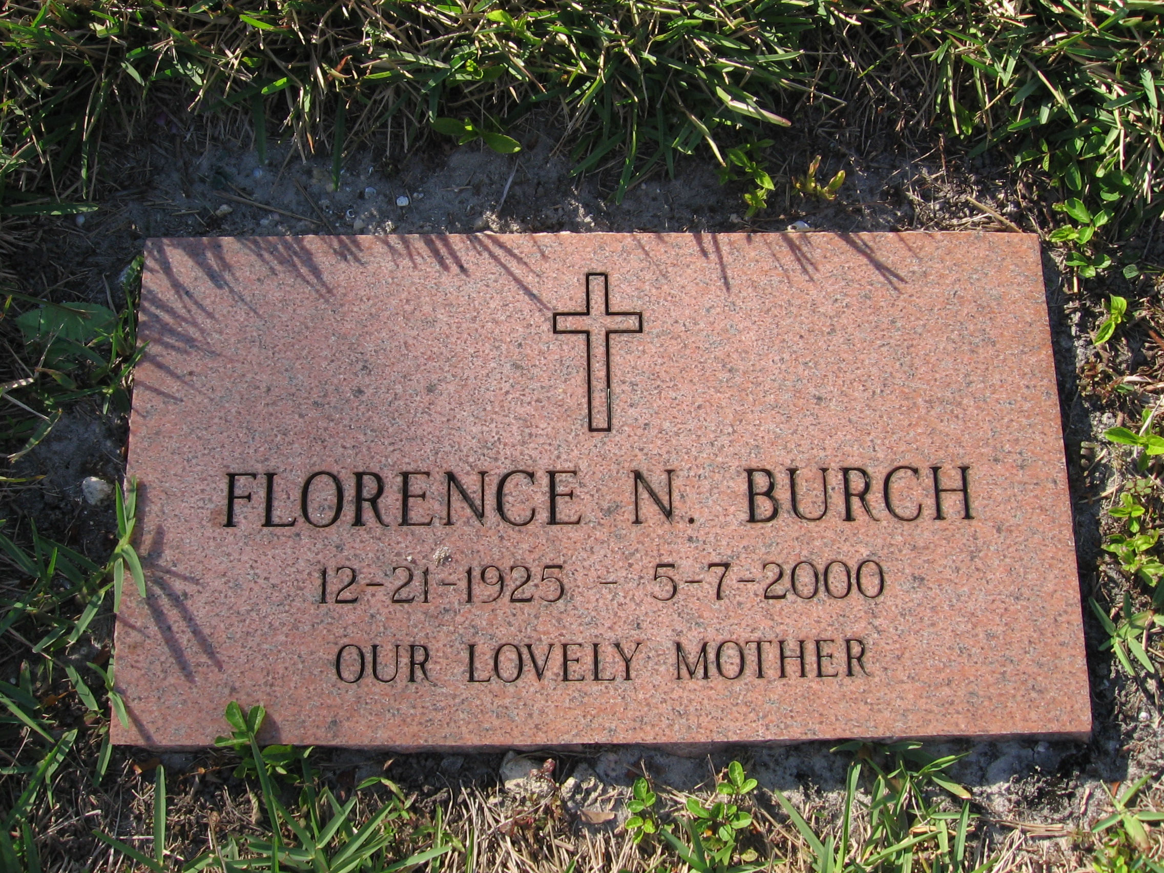 Florence N Burch