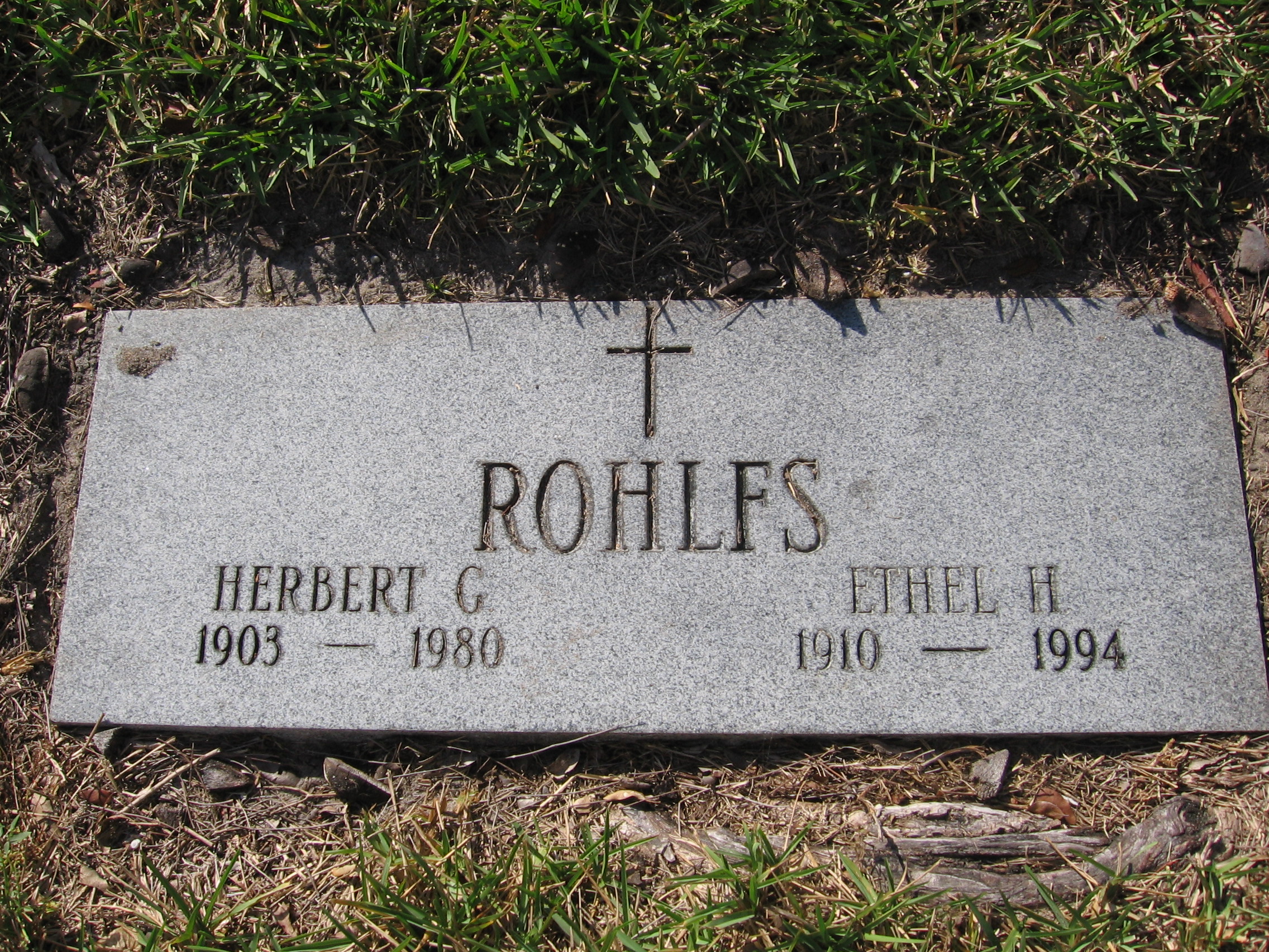 Ethel H Rohlfs