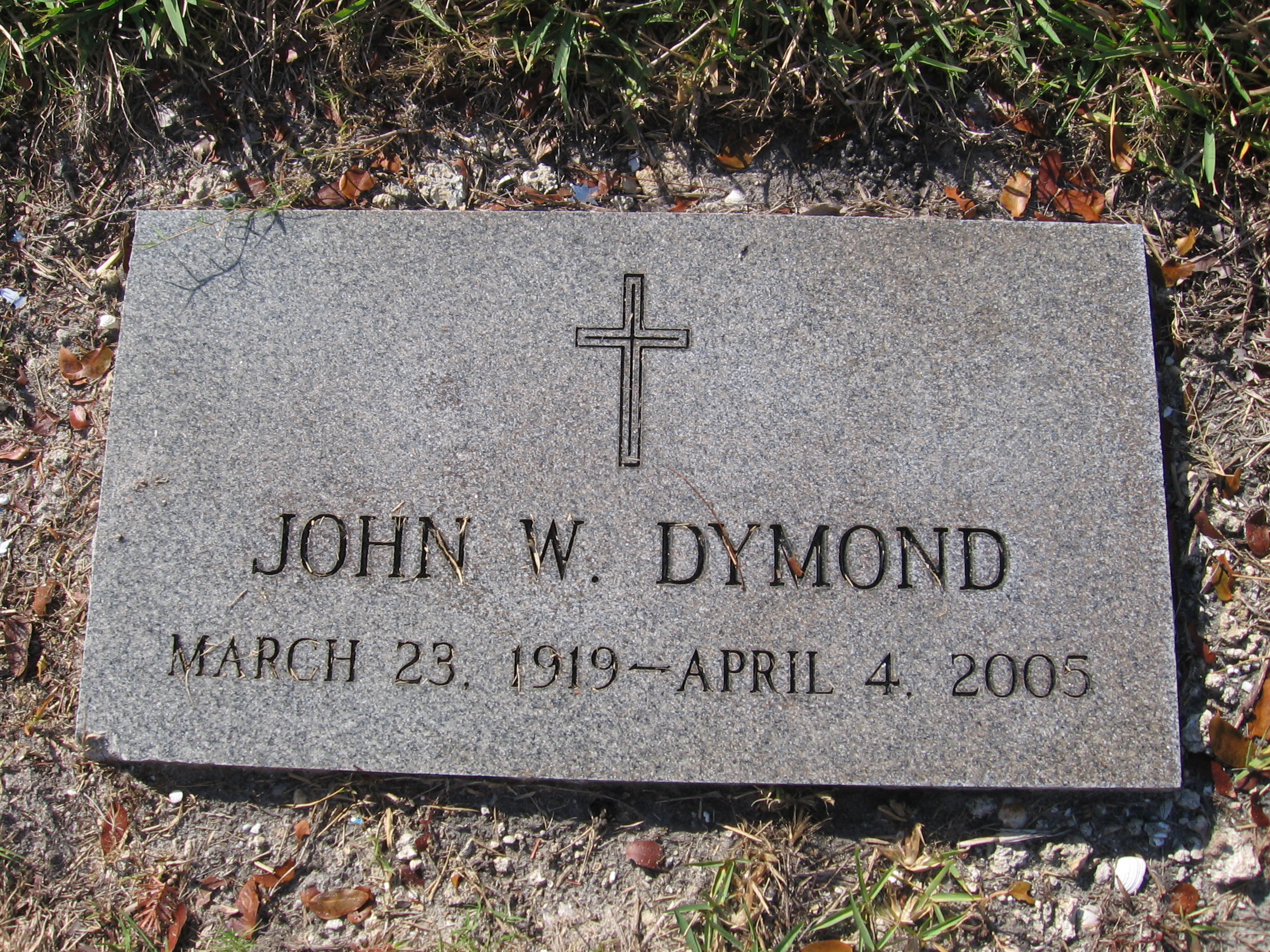 John W Dymond