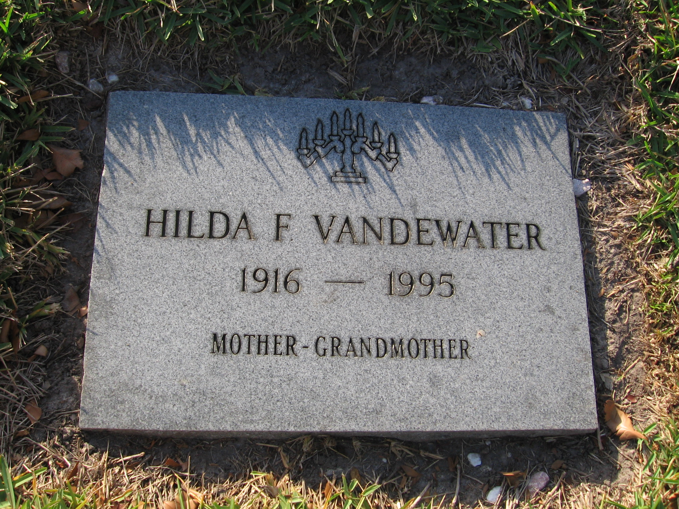 Hilda F Vandewater