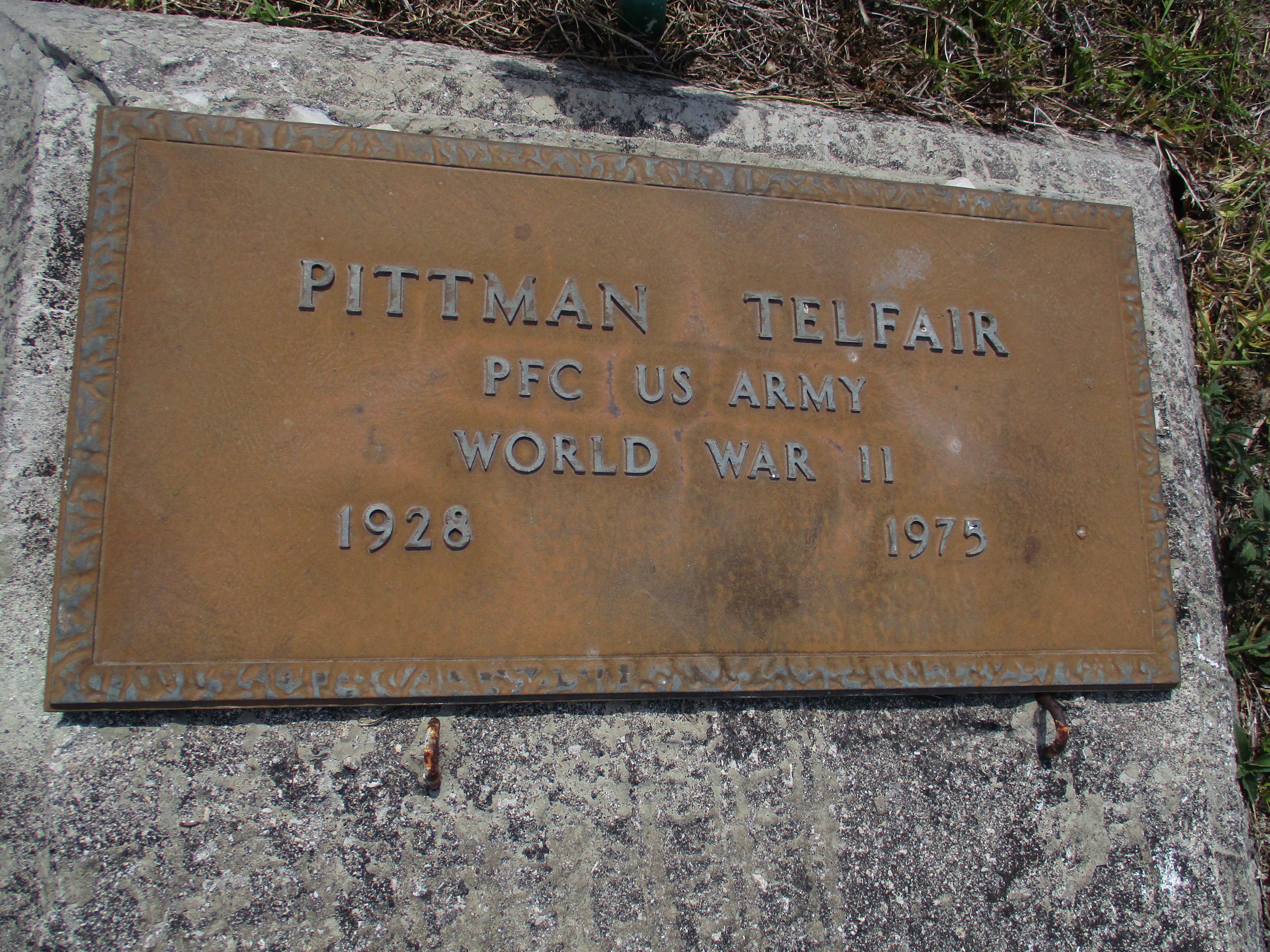 PFC Pittman Telfair