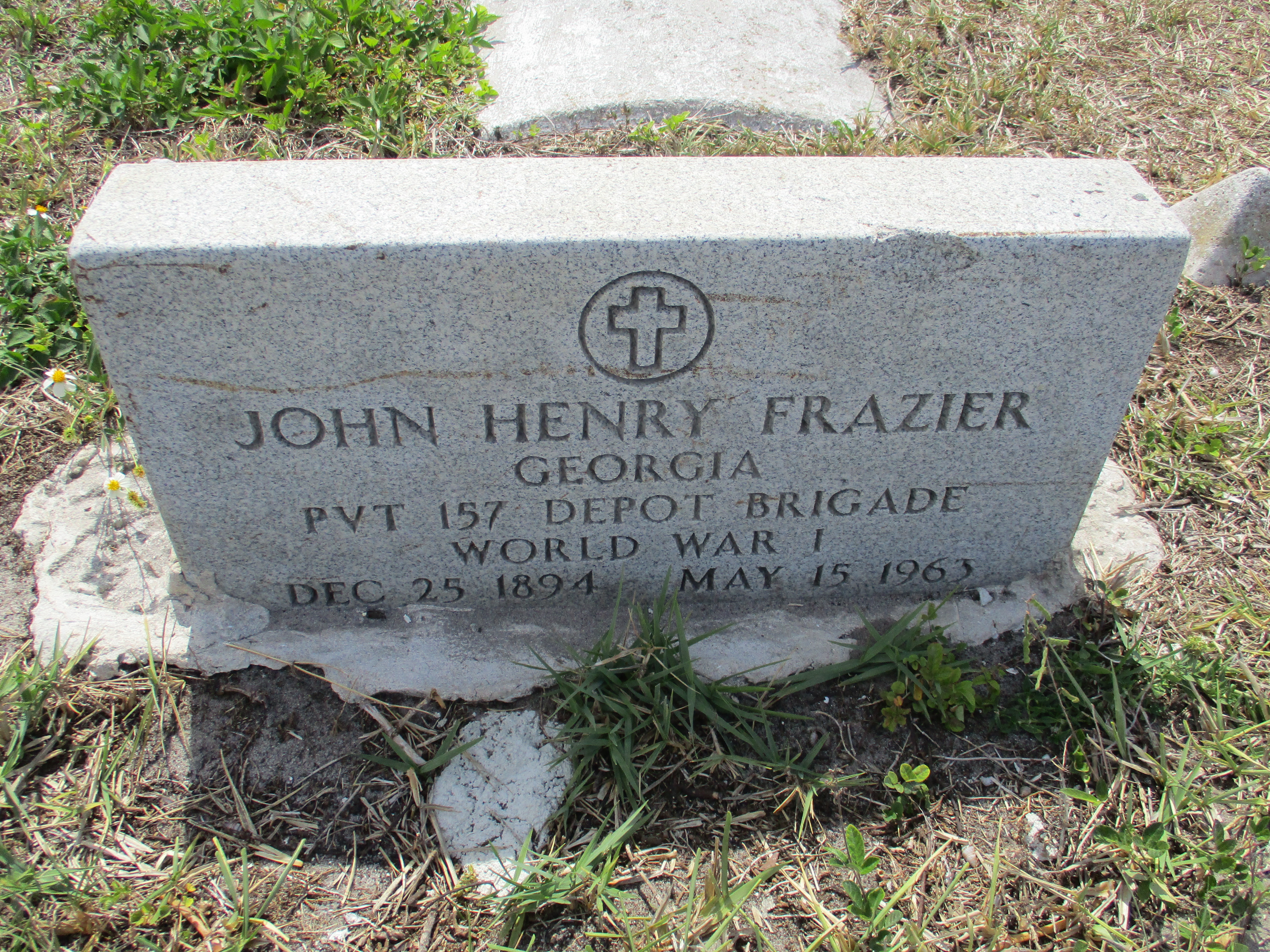 Pvt John Henry Frazier