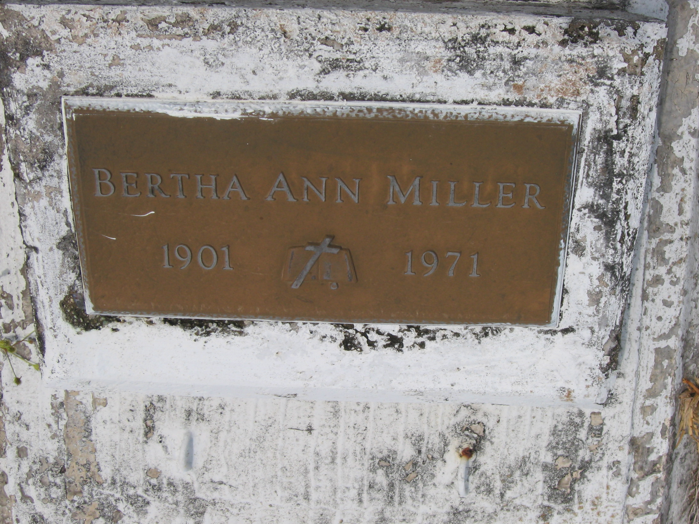 Bertha Ann Miller