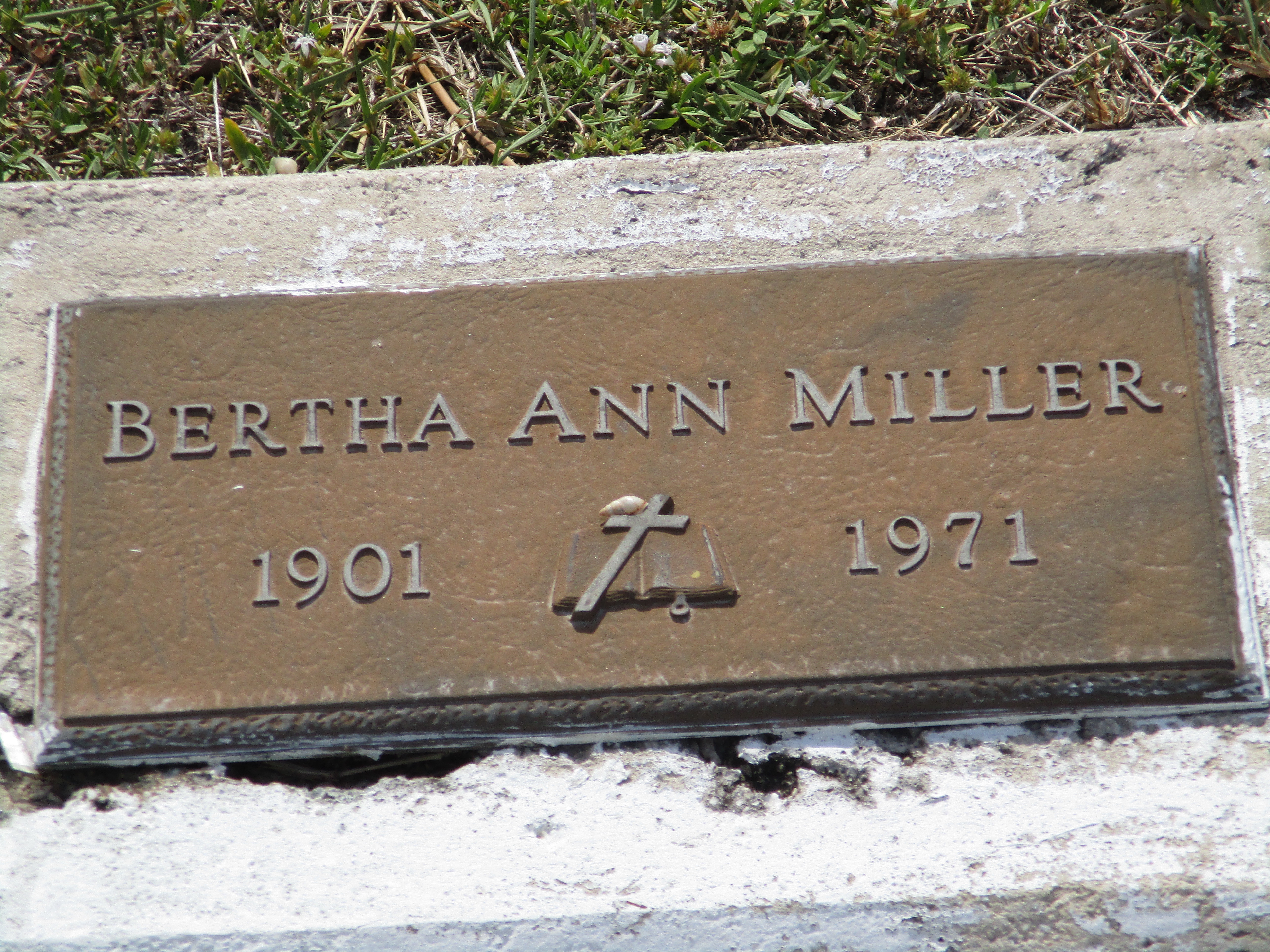 Bertha Ann Miller